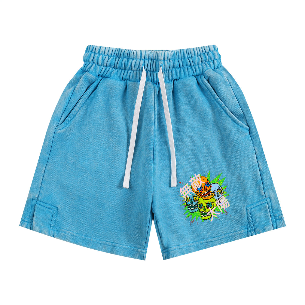 Sol Invicto Snow Washed Kids' Shorts